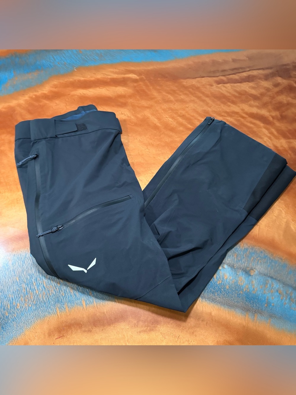 Salewa Goretex Black Softshell Performance Pants size XL